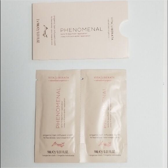 (2) Vita Liberata PHENOMENAL Organic Tan Cloths - Picture 4 of 6